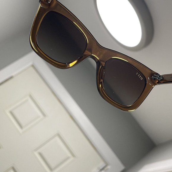 DIFF Sunglasses- KAIA Crystal Brown Polarized KAIA main image 4